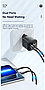 Зарядний пристрій ESSAGER GAN 20W USB-C+USB-A Black USB-C+USB-A Black, фото 5