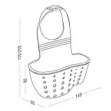 Підвісний органайзер для кухні на кран / Органайзер на кухню / Кухонний органайзер для раковини, фото 8
