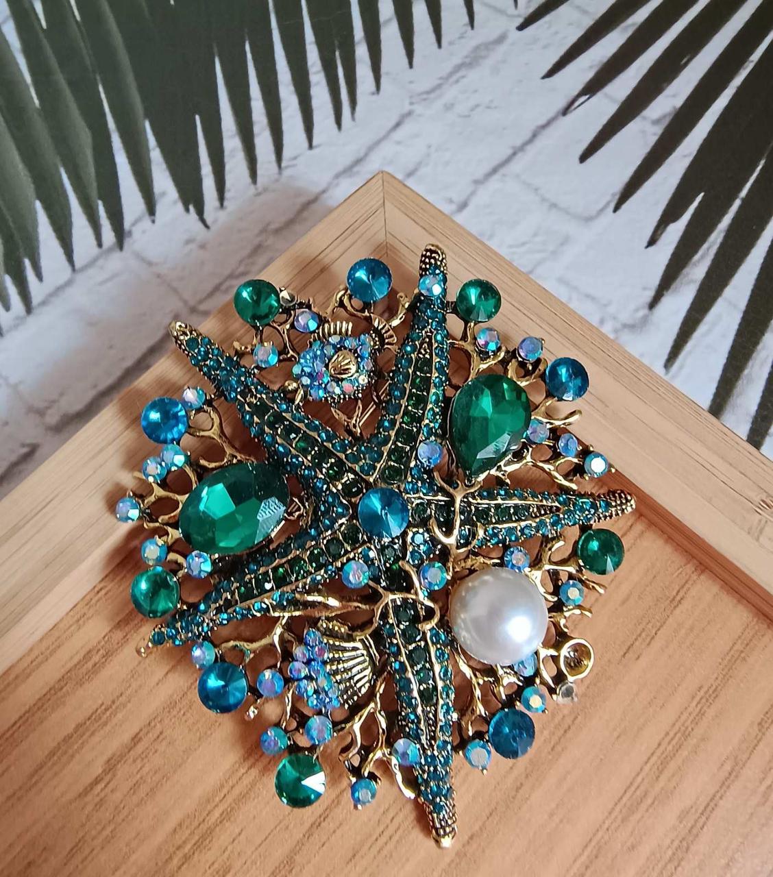 Брошка Морська зірка  BRS100, фото 1