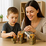 Магнітний конструктор для дітей 35 деталей, Magnetic Block / Дитячий конструктор на магнітах, фото 2