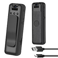 Нагрудна боді камера 1080P, WiFi, 500mAh / Нагрудний відеореєстратор / Міні відеокамера / Портативна камера