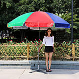 Металева підставка для парасольки (85×30см), HYC103 / Складна підставка під пляжну парасольку, фото 6