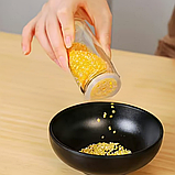 Набір для спецій на підставці 16 відсіків, поворот на 360°, EB-18004/Касуль органайзер для зберігання приправ, фото 5