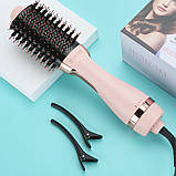 Фен щітка для волосся 1000Вт, IPARAH P-263 / Електрична фен щітка / Фен браш / Фен стайлер для укладки волосся, фото 6
