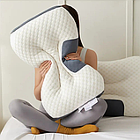 Ортопедична подушка для сну, 1шт, 74х48х10см / Подушка ортопедична з пам'яттю / Ергономічна подушка, фото 2