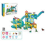 Магнітний конструктор для дітей, 73 деталей, CH1039 / Дитячий конструктор на магнітах / Розвиваючий конструктор, фото 3