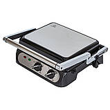Електрогриль притискний 2000Вт, з антипригарним покриттям, СВ-1042 / Контактний гриль / Гриль електричний, фото 3