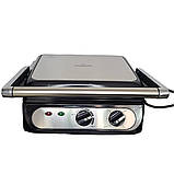 Електрогриль притискний 2000Вт, з антипригарним покриттям, СВ-1042 / Контактний гриль / Гриль електричний, фото 6