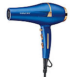 Фен для волосся 2 режими + 3 насадки, 2400Вт, SK-14001 / Потужний фен для сушіння волосся / Фен для завивки волосся, фото 7