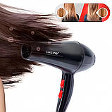 Фен для укладки волосся з концентратором 2200Вт, від мережі, SK-2200 / Фен для волосся / Фен з іонізацією, фото 4
