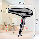 Фен для укладки волосся з концентратором 2200Вт, від мережі, SK-2200 / Фен для волосся / Фен з іонізацією, фото 9