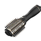 Фен-щітка для волосся, 1200Вт, від мережі, SK-191 / Фен з гребінцем / Фен гребінець з іонізацією / Стайлер для волосся, фото 4