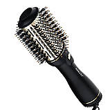 Фен-щітка для волосся, 1200Вт, від мережі, SK-191 / Фен з гребінцем / Фен гребінець з іонізацією / Стайлер для волосся, фото 9