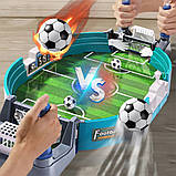 Інтерактивна настільна гра у футбол 56х28см / Настільний пластиковий футбол / Дитяча настільна гра футбол, фото 3