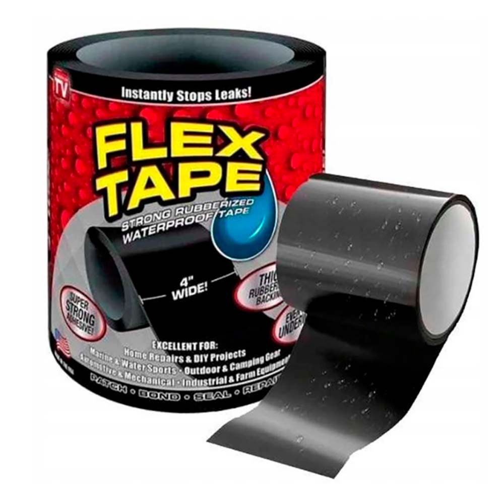 Водонепроникна ізоляційна стрічка 150×20см, 1шт, FLEX TAPE MA-270 / Надміцна скотч стрічка, фото 1