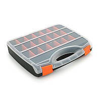 Пластиковый переносной ящик для инструментов 320 х 380 х 70, 21 отделение picnic