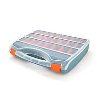 Пластиковый переносной ящик для инструментов 360 х 460 х 80, 24 отделения picnic