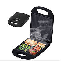 Електричний гриль 1200Вт, LumaBella LB-58036 / Гриль сендвічниця / Електрогриль / Гриль електричний