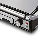 Електричний гриль контактний 3000Вт, BBQ BITEK BT-2687 / Притискний гриль з ручкою / Електрогриль, фото 3