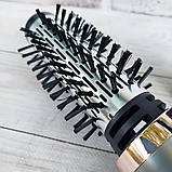 Фен стайлер для волосся + 2 насадки, 1000Вт, від мережі, GM-4830 / Мультистайлер / Фен щітка, фото 6