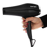 Фен для волосся 2000Вт + 2 насадки, GM-1787 / Фен з концентратором / Фен для сушки волосся / Фен для укладання волосся, фото 2
