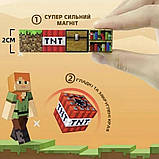 Магнітний конструктор "Шахта" 224 деталей / Конструктор для дітей / Блоковий конструктор, фото 6