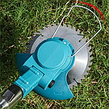 Акумуляторна газонокосарка-триммер для трави + 2 акумулятори 21В, MK-150B / Ручна електрокоса для трави, фото 2