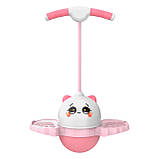 Джампер для дітей (75×43×30см), до 90кг, Рожевий / Дитячий джампінг / Джампер стрибун, фото 3