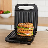 Електричний гриль з антипригарним покриттям, 1200Вт, SK-08053 / Сендвічниця-гриль / Електрогриль, фото 6