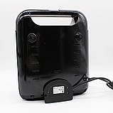 Електричний гриль з антипригарним покриттям, 1200Вт, SK-08053 / Сендвічниця-гриль / Електрогриль, фото 7