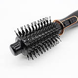 Фен-щітка для волосся 1000Вт + 3 насадки, від мережі, SK-15031 / Стайлер для завивки, фото 4