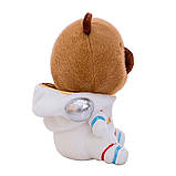 М'яка іграшка Капібара космонавт 30см / Плюшева капібара / Інтер'єрна іграшка, фото 3
