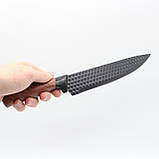 Набір кухонних ножів, 6 предметів / Набір ножів / Ножі для кухні / Набір приладів для кухні, фото 3