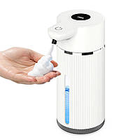 Сенсорний диспенсер для мила з дисплеєм від USB, 420мл / Автоматичний дозатор для рідкого мила