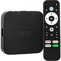 Смарт ТВ приставка 2GB/16GB, 4К, U16 / Андроїд ТВ / Смарт приставка для телевізора / Smart TV приставка