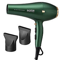 Фен для волосся + 2 насадки, MZ-9952 / Фен для сушки волосся / Професійний фен для укладання волосся