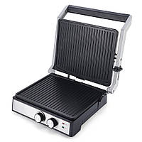 Електричний гриль 2000 Вт, SK-08050 / Притискний гриль контактний / Настільний електрогриль