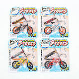 Пальчиковий велосипед і самокат, BX-670, Чорний / Фінгербайк для дітей / Фінгерсамокат / Пальчиковий байк, фото 2