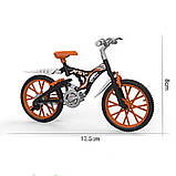 Пальчиковий велосипед і самокат, BX-670, Чорний / Фінгербайк для дітей / Фінгерсамокат / Пальчиковий байк, фото 4