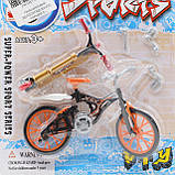 Пальчиковий велосипед і самокат, BX-670, Чорний / Фінгербайк для дітей / Фінгерсамокат / Пальчиковий байк, фото 5