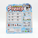 Пальчиковий велосипед і самокат, BX-670, Чорний / Фінгербайк для дітей / Фінгерсамокат / Пальчиковий байк, фото 7