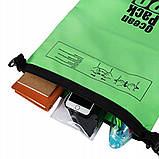 Водонепроникний гермомішок 5L, Колір Рандом / Рюкзак водонепроникний / Водостійка сумка, фото 7