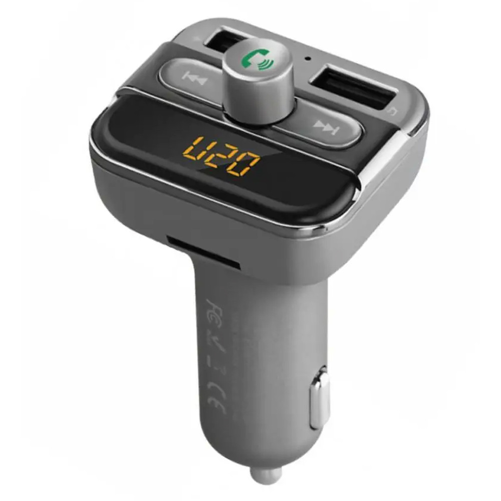 FM модулятор Bluetooth, 2хUSB, Карта памяти, Earldom ET-M11 / FM-трансмиттер / Модулятор для авто, фото 1