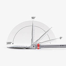 Лопата Naturehike Multifunctional outdoor shovel NH20GJ002, сріблястий, фото 3