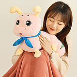 Мʼяка іграшка-плед гусениця 110*140 см, FA68 / Іграшка з пледом / Плюшева гусениця / Іграшка-подушка, фото 7