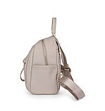 Рюкзак дівчина м'який штучний шкіра Модний новий фасон Міський рюкзак стильний тільки опт, фото 4