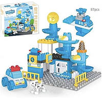 Конструктор для малышей "Police/Полицейский участок" (87 деталей) арт. JS 611 B4