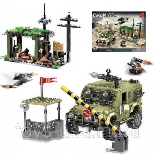 Конструктор AUSINI (KEYIXING) Core Mission "Воєна база" (431 деталь) арт. 22714, фото 1