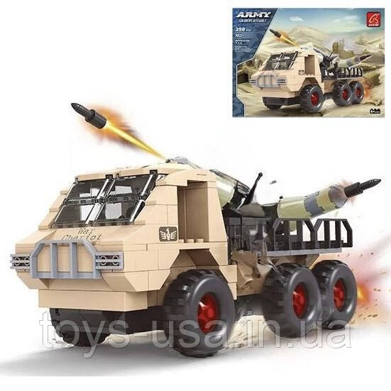 Конструктор AUSINI KEYIXING Army "Воєна машина Chariot" (261 деталь) арт. 22516, фото 1