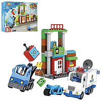 Конструктор "Поліцейська серія. Пограбування банку" JDLT (63 деталі) арт. 5425